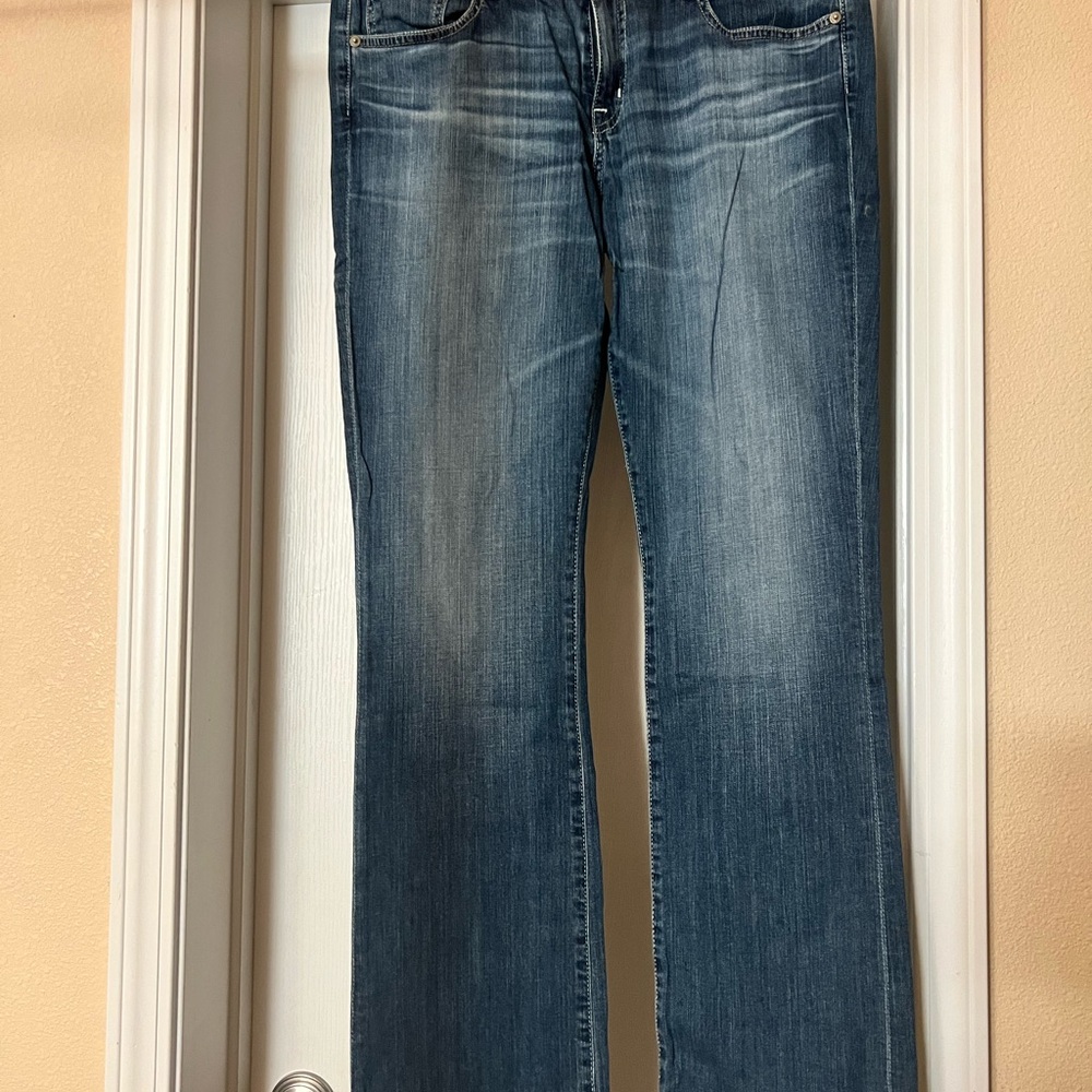 Big Star Maddie Blue Flare Boot Leg Jeans
